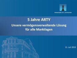 5 Jahre ARTY Unsere verm&ouml;gensverwaltende L&ouml;sung f&uuml;r alle Marktlagen - Juli 2013 - cloudfront.net