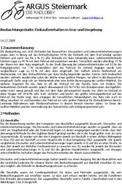 ARGUS Steiermark DIE RADLOBBY Hafnerriegel 70, A 8010 Graz www.graz.radln.net