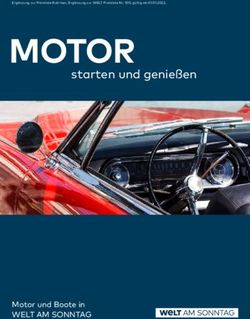 MOTOR starten und genie&szlig;en - Media Impact