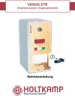 VENUS ZTR - Betriebsanleitung - Chipkartensystem / Zugangskontrolle - Holtkamp Electronics GmbH
