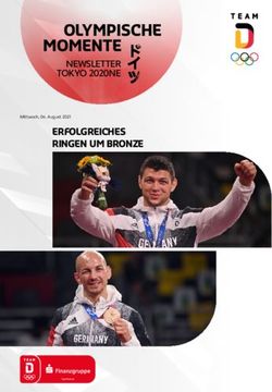 ERFOLGREICHES RINGEN UM BRONZE - SparkassenZeitung