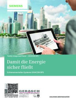 Damit die Energie sicher flie&szlig;t - Schienenverteiler-Systeme SIVACON 8PS Totally Integrated Power - SIVACON 8PS - Gerasch