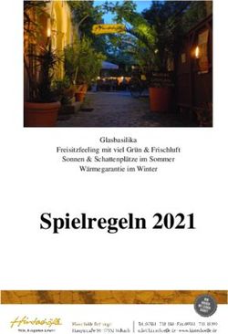 Spielregeln 2021 Glasbasilika Freisitzfeeling mit viel Gr&uuml;n & Frischluft Sonnen & Schattenpl&auml;tze im Sommer W&auml;rmegarantie im Winter - Hinterh&ouml;fle