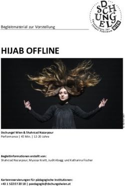 HIJAB OFFLINE Begleitmaterial zur Vorstellung - Dschungel Wien