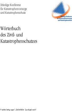 Wörterbuch des Zivil- und Katastrophenschutzes - Ständige Konferenz für Katastrophenvorsorge und Katastrophenschutz