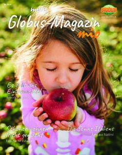 Mein Globus-Magazin www.mio-online.de - Es geht ans Eingemachte! Die Sonne Italiens