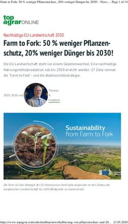 Farm to Fork: 50 % weniger Pflanzen-schutz, 20% weniger D&uuml;nger bis 2030! - Bio-Hof Schulte ...