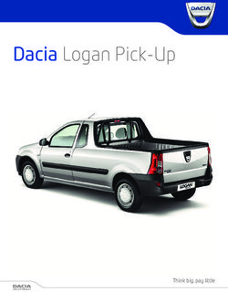 Dacia Logan Pick-Up - Think big, pay little