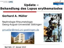 Update - Behandlung des Lupus erythematodes - Gerhard A. Müller Nephrologie-Rheumatologie Georg-August-Universität Göttingen