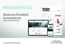 MEDIADATEN 2021 Deutsches &Auml;rzteblatt &auml;rztestellen.de - Mediadaten Deutscher &Auml;rzteverlag