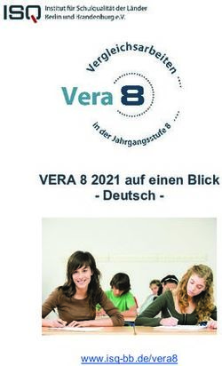 VERA 8 2021 auf einen Blick - Deutsch - www.isq-bb.de/vera8 - isq-bb