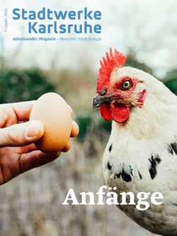 Anfänge - miteinander Magazin - Menschen, Stadt, Energie - Stadtwerke Karlsruhe
