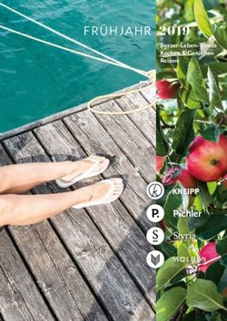 FR&Uuml;HJAHR 2019 Besser-Leben-Trends Kochen & Genie&szlig;en Reisen - Dessauer
