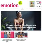 EMOTION.DE MEDIADATEN - Die Plattform für starke Frauen - iq media marketing GmbH