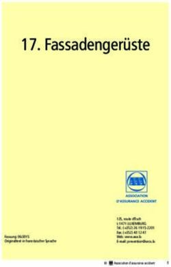 Fassadenger&uuml;ste - VISION ZERO