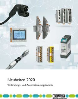 Neuheiten 2020 Verbindungs- und Automatisierungstechnik - Voltimum