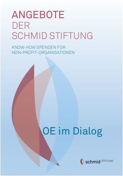ANGEBOTE DER SCHMID STIFTUNG - OE im Dialog - Mentor.Ring Hamburg