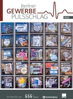 GEWERBE Berliner PULSSCHLAG - GSG Berlin