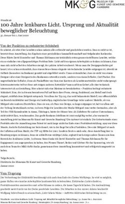 100 Jahre lenkbares Licht. Ursprung und Aktualit&auml;t beweglicher Beleuchtung