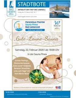 "Gute-Laune-Sauna" Samstag, 22. Februar 2020 I ab 18:00 Uhr - lokalmatador