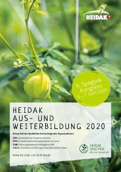 AUS- UND WEITERBILDUNG 2020 - drogoserver.ch
