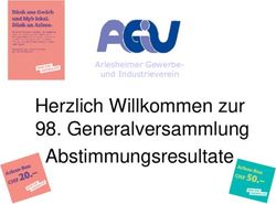 Herzlich Willkommen zur 98. Generalversammlung Abstimmungsresultate - Arlesheimer Gewerbe- und Industrieverein - AGIV ...