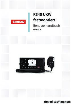RS40 UKW festmontiert - Benutzerhandbuch DEUTSCH - simrad-yachting.com