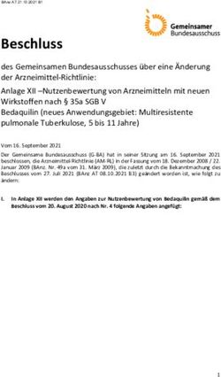 Beschluss - Gemeinsamer Bundesausschuss