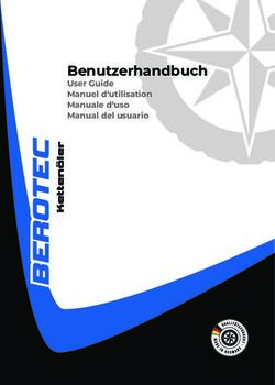 Benutzerhandbuch User Guide Manuel d'utilisation Manuale d'uso Manual del usuario - BEROTEC GmbH