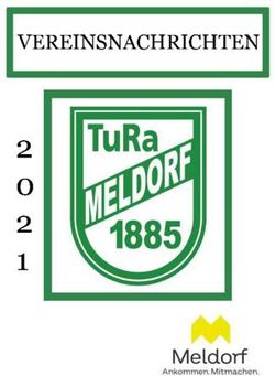 VEREINSNACHRICHTEN - TURA MELDORF
