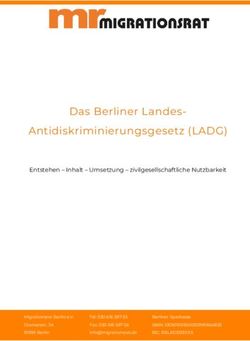 Das Berliner Landes-Antidiskriminierungsgesetz (LADG)