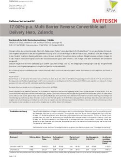 17.00% p.a. Multi Barrier Reverse Convertible auf Delivery Hero, Zalando