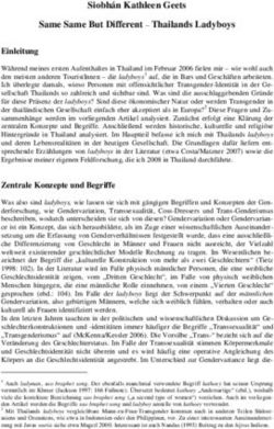 Siobh&aacute;n Kathleen Geets Same Same But Different - Thailands Ladyboys