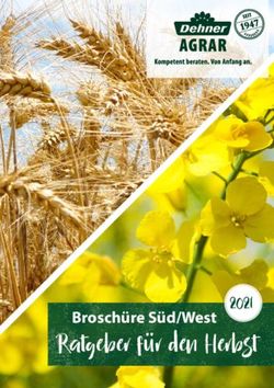 Ratgeber f&uuml;r den Herbst - 2021 Brosch&uuml;re S&uuml;d/West - Dehner Agrar
