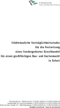 St&auml;dtebauliche Vertr&auml;glichkeitsstudie f&uuml;r die Festsetzung eines Sondergebietes Einzelhandel f&uuml;r einen gro&szlig;fl&auml;chigen Bau- und Gartenmarkt in Erfurt