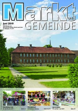 Juni 2019 - Markt und Gemeinde