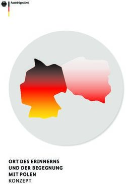 ORT DES ERINNERNS UND DER BEGEGNUNG MIT POLEN KONZEPT