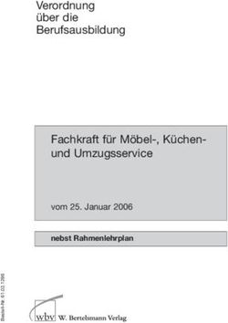Verordnung &uuml;ber die Berufsausbildung - Fachkraft f&uuml;r M&ouml;bel-, K&uuml;chen- und Umzugsservice vom 25. Januar 2006