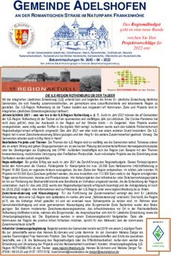 GEMEINDE ADELSHOFEN AN DER ROMANTISCHEN STRAßE IM NATURPARK FRANKENHÖHE
