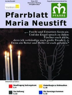 Pfarrblatt Maria Neustift