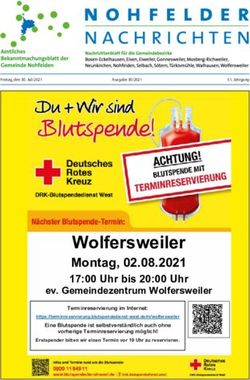 Wolfersweiler Montag, 02.08.2021 17:00 Uhr bis 20:00 Uhr - Gemeinde Nohfelden