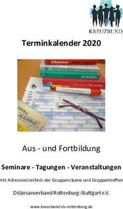 Terminkalender 2020 - Aus - und Fortbildung Seminare - Tagungen - Veranstaltungen - Kreuzbund ...