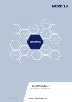 Economic Adviser Fixed Income & Macro Research - NORD/LB