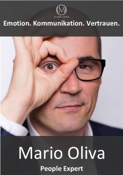 Mario Oliva - Emotion. Kommunikation. Vertrauen - People Expert - Mario ...