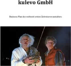 Kulevo GmbH Business Plan des weltweit ersten Zeitreiseveranstalters - pdf.sharing