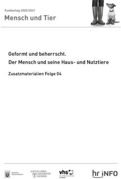 Geformt und beherrscht. Der Mensch und seine Haus- und Nutztiere - Zusatzmaterialien Folge 04 - Funkkolleg 2020/2021