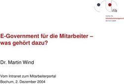 E-Government f&uuml;r die Mitarbeiter - was geh&ouml;rt dazu? - Dr. Martin Wind Vom Intranet zum Mitarbeiterportal Bochum, 2. Dezember 2004