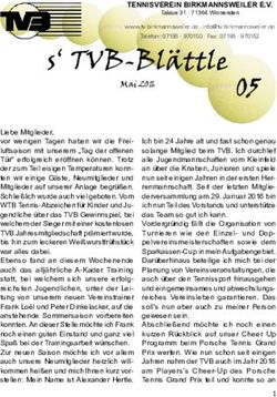 S' TVB-Bl&auml;ttle - TV Birkmannsweiler