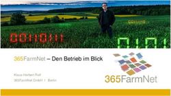 365FARMNET - DEN BETRIEB IM BLICK - KLAUS-HERBERT ROLF 365FARMNET GMBH I BERLIN