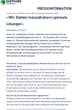 PRESSEINFORMATION - buser ...